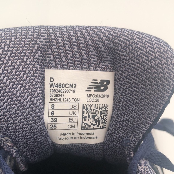 New Balance Navy Athletic Shoes - Picture 7 of 7